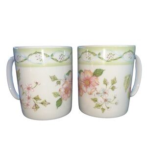 Tracy Porter. The cottage trellis collection mug set